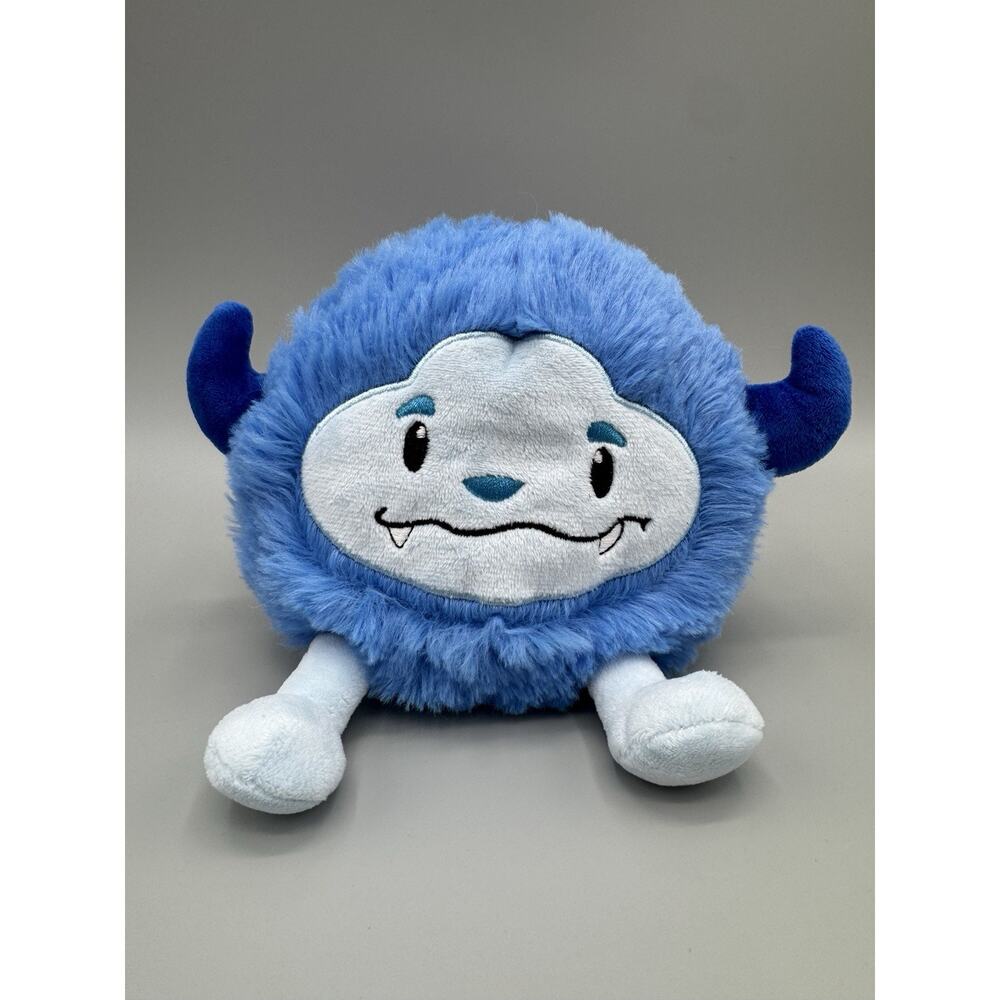 MTY International Blue Monster Round Plush 6” Stuffed Animal